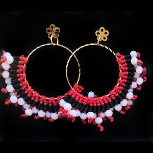 Hand Made Earrings. Colombian Style